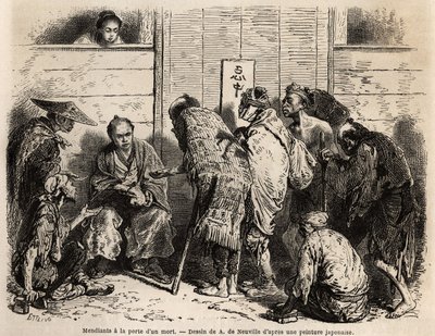 Mendiants à la porte d