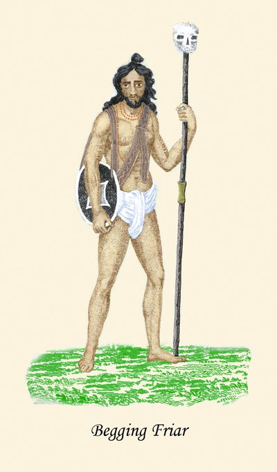 Frère mendiant - Unknown Artist