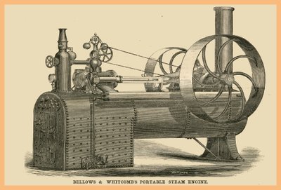 Soufflet - Whitcomb Machine à vapeur portable - Unknown Artist