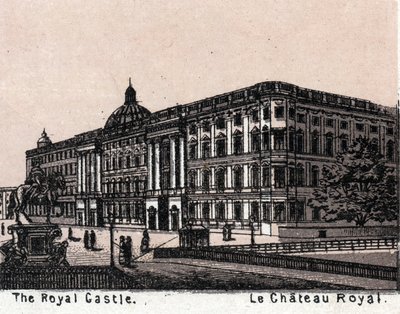 Berlin, Allemagne : vue du château royal - Unknown artist