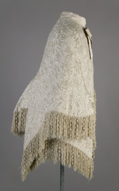 Manteau de Bertha Palmer, vers 1870 (vue de côté) - Unknown artist