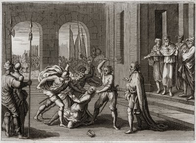 Bible de Royaumont, Ancien Testament : Agag sauvé. Saül sauva, contre l