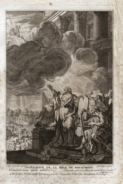Bible de Royaumont, Ancien Testament : Moïse s