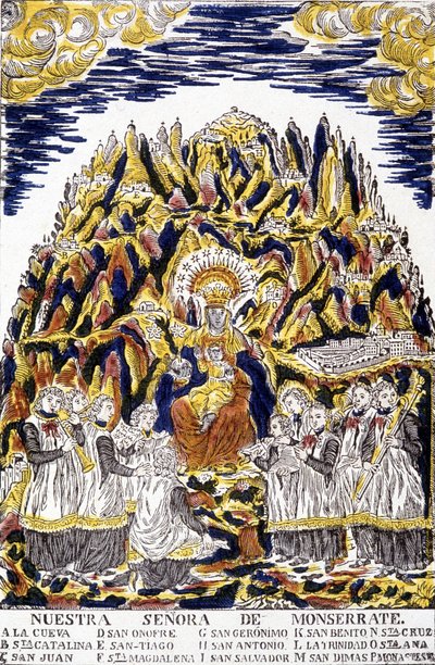 Vierge noire de Monserrate, La Havane, entourée d