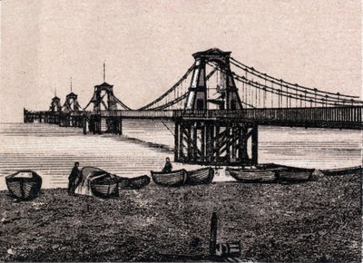 Brighton, Angleterre : vue du Chain Pier - Unknown artist