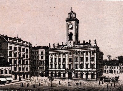 Budapest, Hongrie : Ancien Hôtel de Ville. dans "Le monde illustre 168 vues" Non daté (fin du 19e siècle) - Unknown artist
