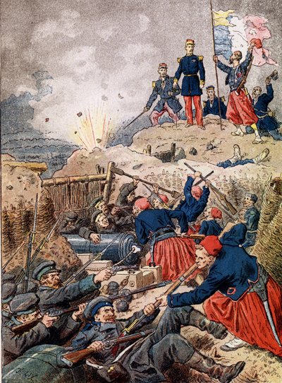 Capture de Malakoff par la division de Mac Mahon le 8 septembre - Unknown artist