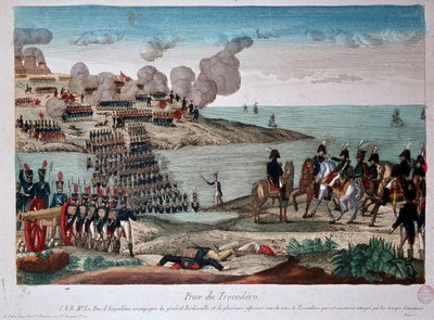 Capture du Trocadéro par les Français - Unknown artist