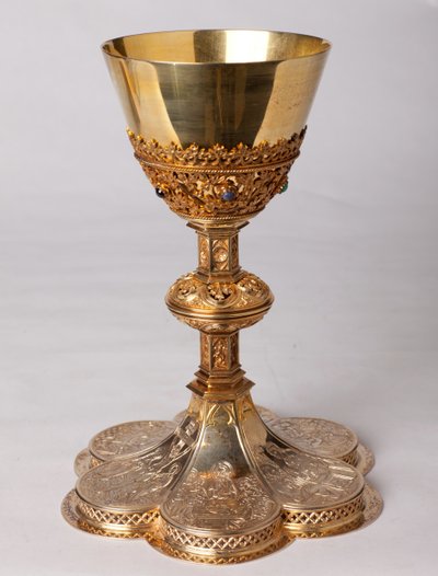 Calice. Orfèvrerie, joaillerie. Copie du XIXe siècle d