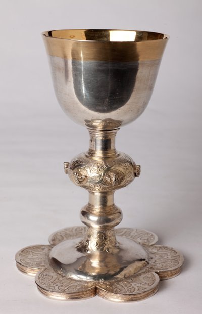Calice du chapelain Georges Coquere. Métallerie, or et argent - Unknown artist