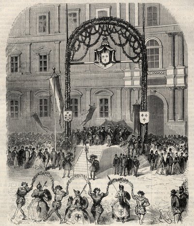 Fêtes de charité à Marseille commémorant l