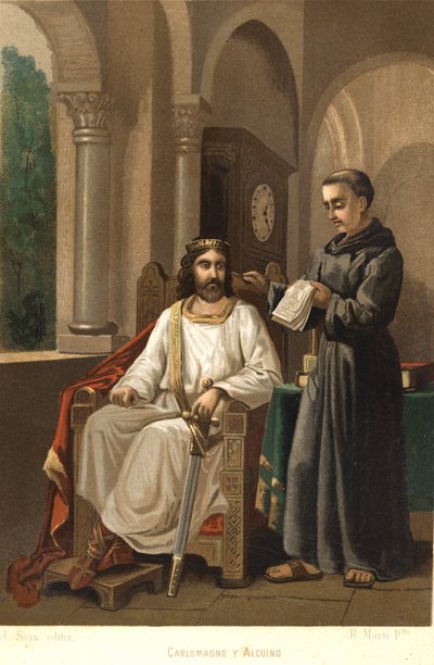 Charlemagne (747-814), roi des Francs et empereur de l