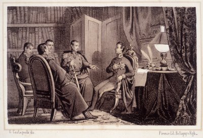 Charles Albert (1798 - 1849) promet d