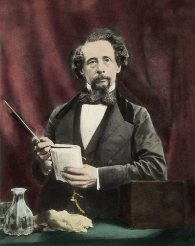 Charles Dickens lors d