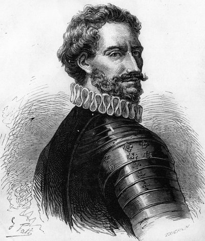 Charles de Montpensier (1490-1527), duc de Bourbon et connétable de France. Gravure du XIXe siècle - Unknown artist
