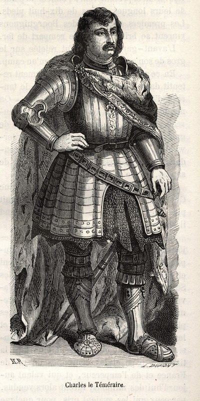 Charles le Téméraire (1433-1477), duc de Bourgogne. - Unknown artist