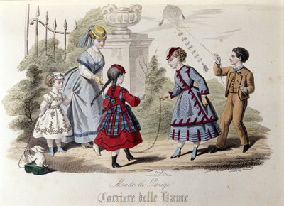 Mode enfantine à Paris en 1866 - Unknown artist