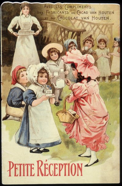 Goût des enfants - chromo. Van Houten, fin du 19ème siècle - Unknown artist