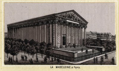 Église de la Madeleine à Paris - Unknown artist