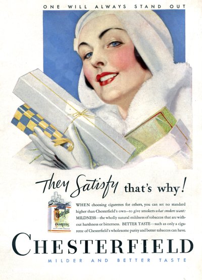 Cigarette Chesterfield - Unknown Artist