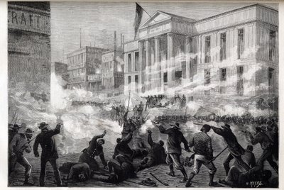 Émeutes du palais de justice de Cincinnati en 1884 - une émeute éclate après un verdict de culpabilité pour homicide involontaire lors d