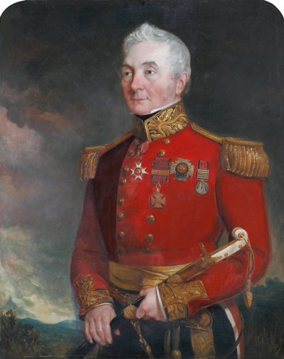 Colonel (plus tard Général) Sir James Archibald Hope (1785-1871), en uniforme d
