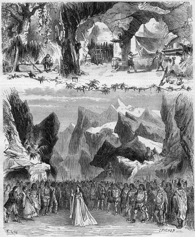 Opéra comique "Robinson Crusoé" par Eugène Cormon - Unknown artist