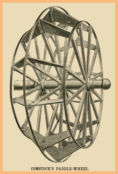 Comstocks Roue à aubes - Unknown Artist