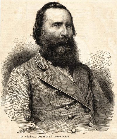 Général confédéré James Longstreet (1821 - 1904). - Unknown artist