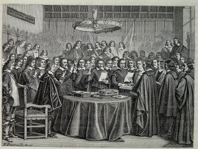 Congrès de Westphalie, traité de paix mettant fin à la guerre de Trente Ans - Unknown artist