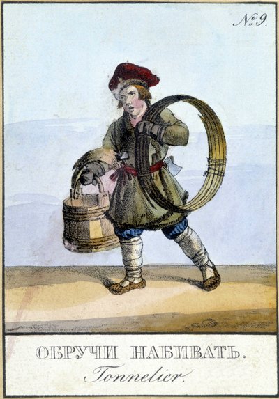 Connelier en Russie au XIXe siècle - Unknown artist