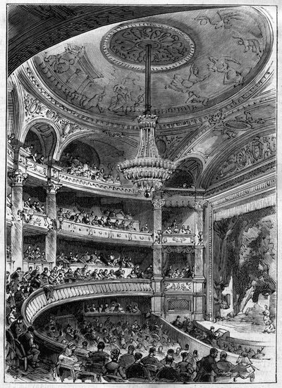 Théâtre de Constantine en Algérie construit par l