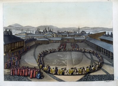 Constantinople : Porte de la Félicité. Cette porte donne accès à l
