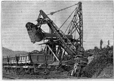 Construction du canal de Panama - percement de l
