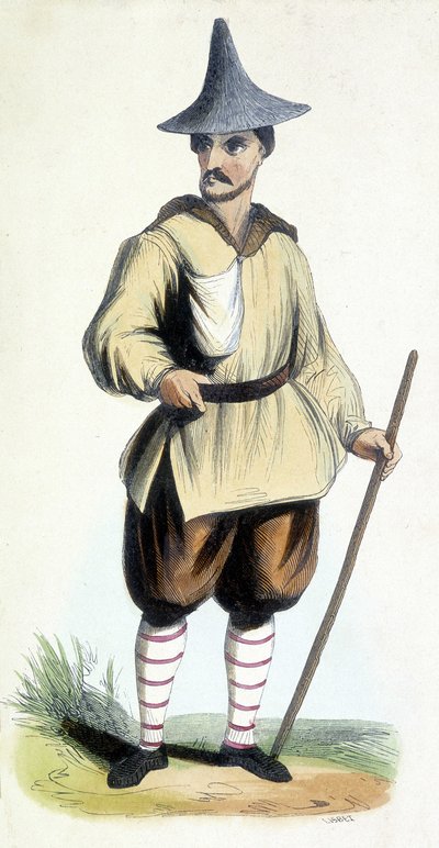 Coréen à la fin du XIXe siècle - Unknown artist