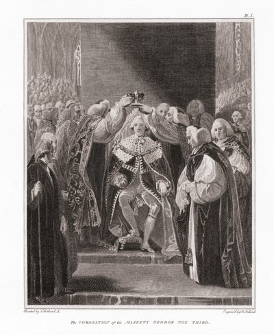 Couronnement du roi George III de Grande-Bretagne - Unknown artist