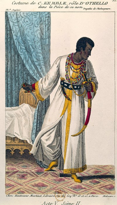 Costume de Charles Kemble (1775-1854) dans le rôle d