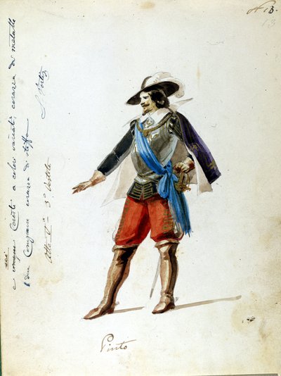 Costume pour le personnage d