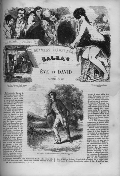 Couverture du roman "Ève et David" - Unknown artist
