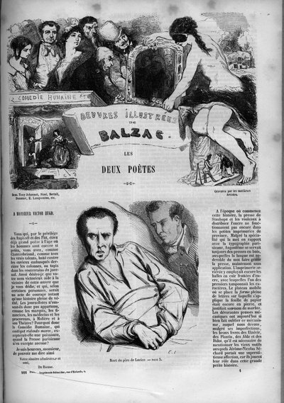 Couverture du roman « Les deux poètes » - Unknown artist