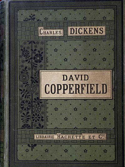 Couverture de "David Copperfield" par Charles Dickens, sd. vers 1890 - Unknown artist