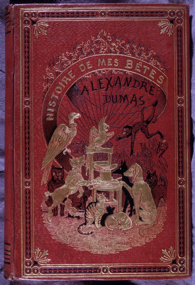 Couverture du livre « Histoire de mes bêtes » par Alexandre Dumas père - Unknown artist