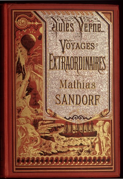 Couverture du livre Mathias Sandorf, roman de Jules Verne - Unknown artist