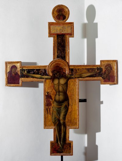Crucifixion INRI sur la croix - Unknown artist