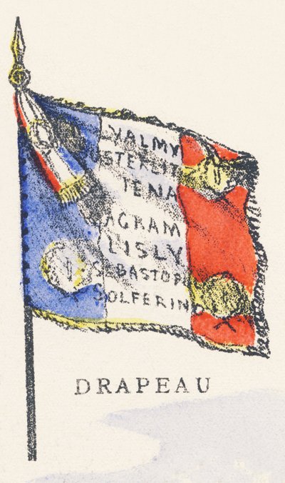 D : drapeau - Unknown artist