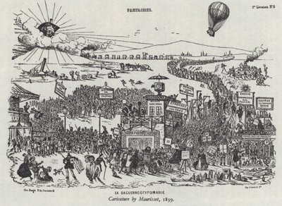 La manie du daguerréotype - Unknown artist
