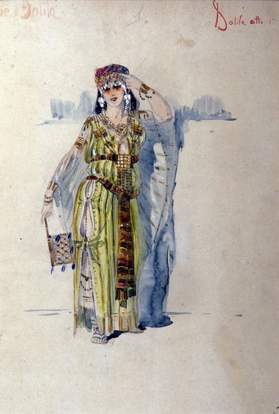 Costume de Dalila pour le premier acte de l
