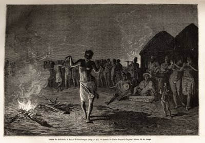 Danse des Malinkés, population et langue d