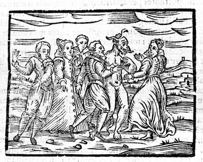 Danse avec le Diable par Francesco Guaccio "Compendium Maleficarum" Milan 1608 - Unknown artist