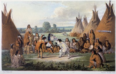 Danse chez les Indiens d